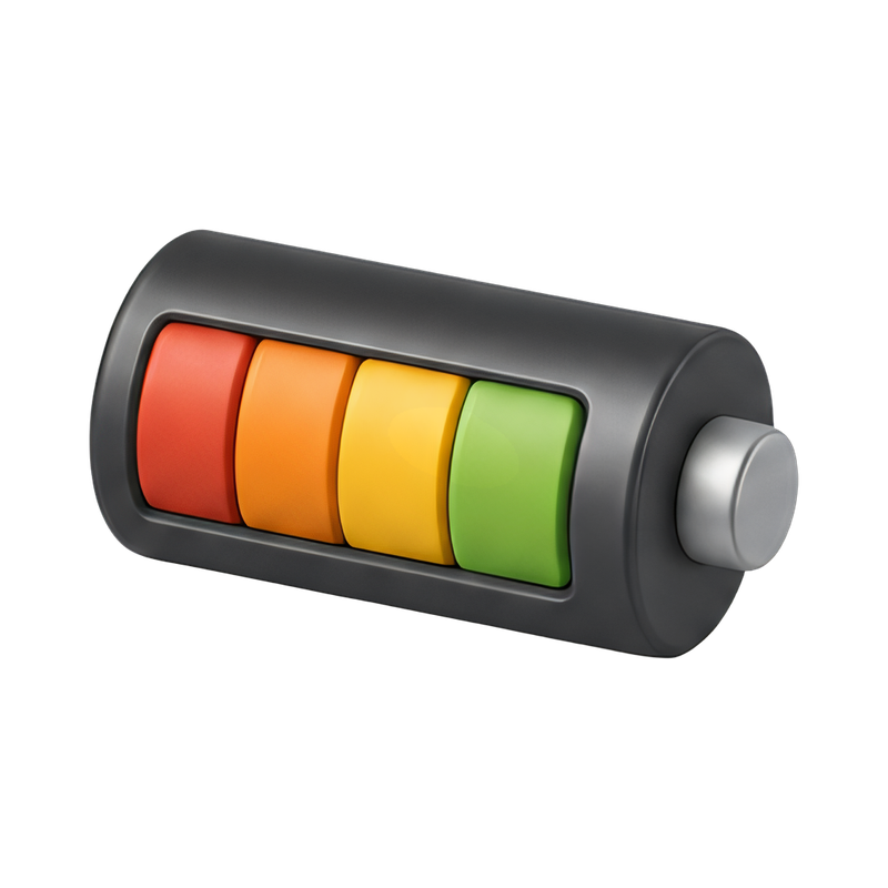 battery level indicator design