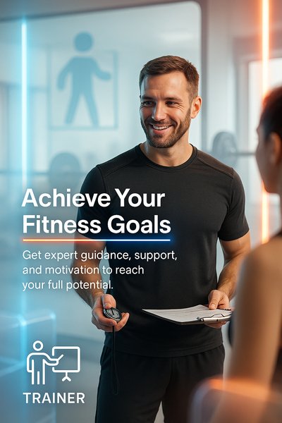 Personal Trainer Promotion with Engaging Visuals