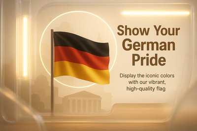Promotional Image for German Flag Display