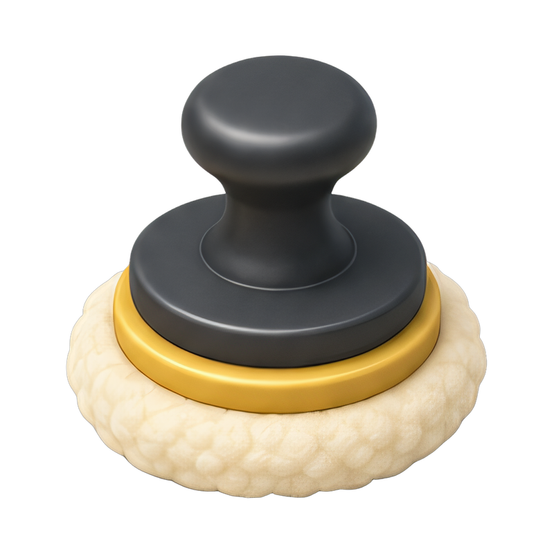 French polish finishing pad