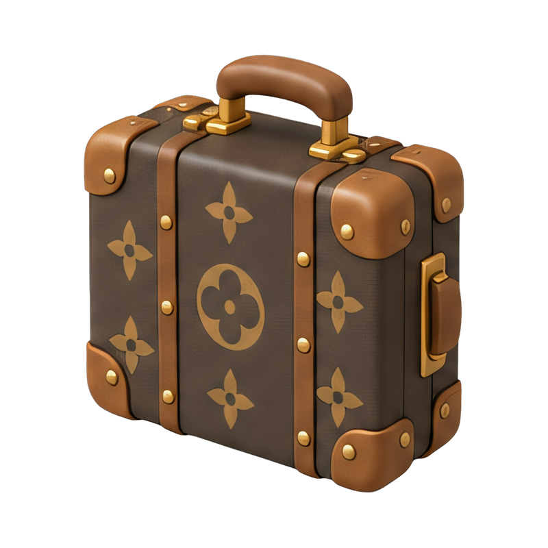 personalized monogram luggage