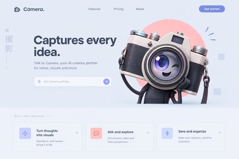 Universal landing page template