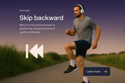 Stylish Web Design Featuring Action Button and Gradient Background