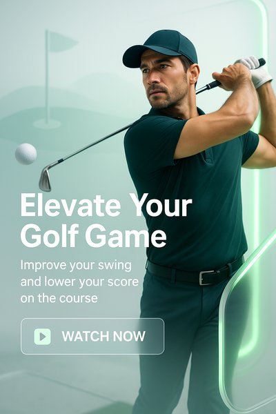 Promotional Graphic for Golf Improvement Program