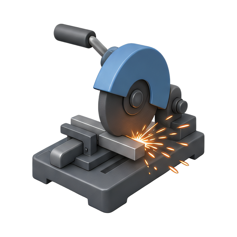powerful abrasive chop saw