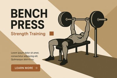 Abstract Design for Bench Press Strength Training
