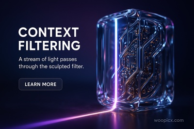 Hyperrealistic Light Stream Through Sculpted Filter
