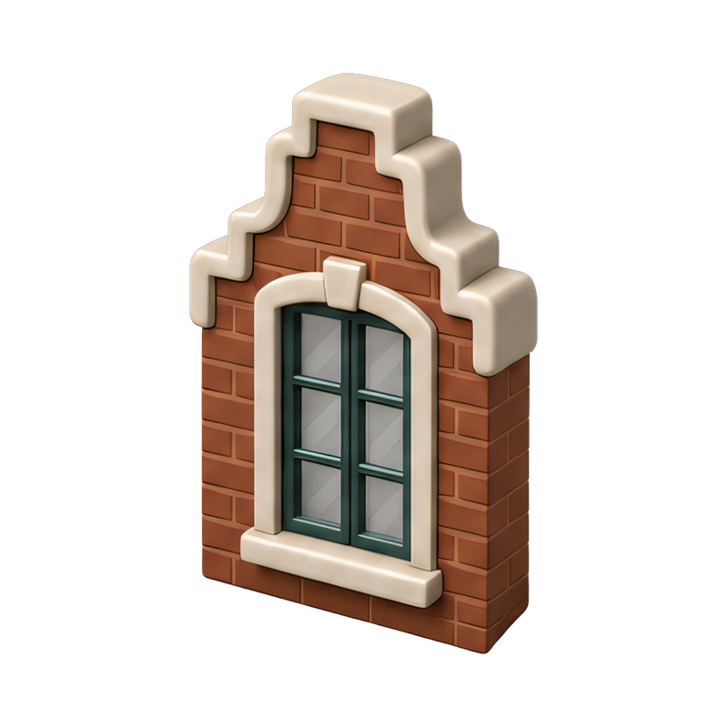 charming amsterdam gable window