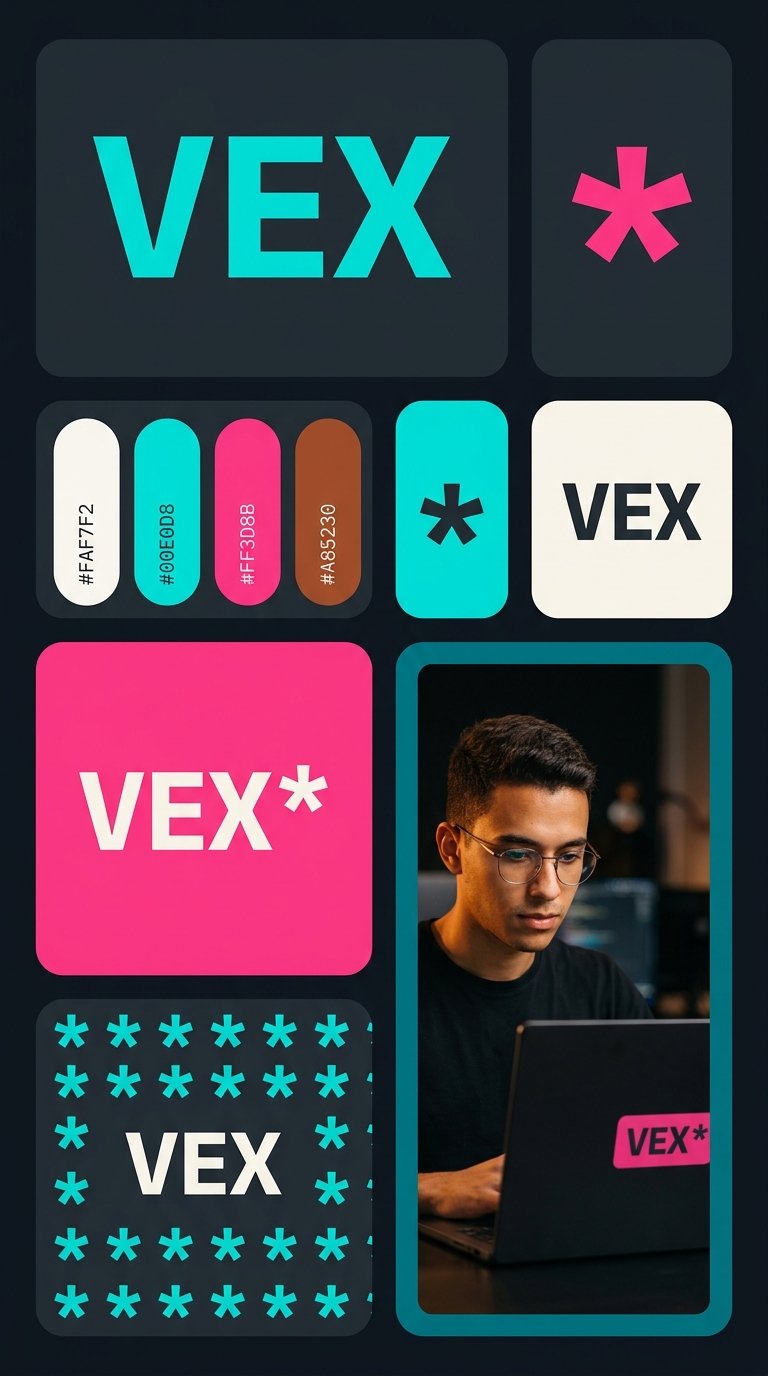 Modern brand identity sheet