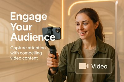 Promotional Image for Video Content Engagement
