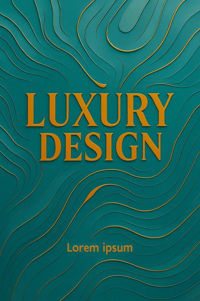 Elegant Luxury Design Background with Text Overlay