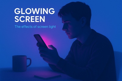 Neon Glow Focus on Screen Effects