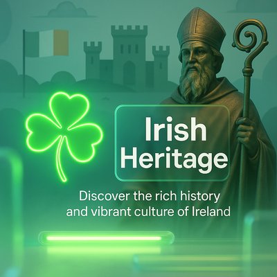Promotional Image Celebrating Irish Heritage and Culture