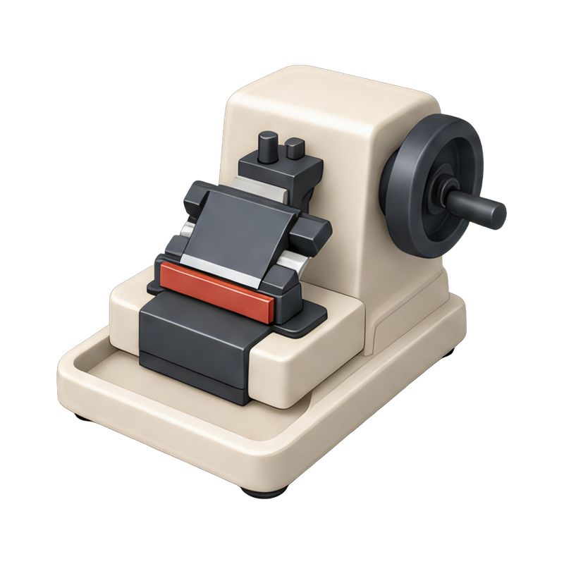 precision microtome with blade