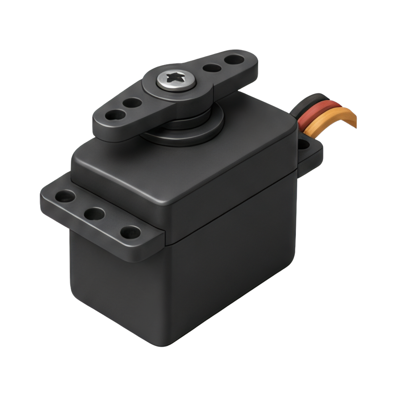 standard servo motor close-up