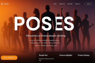 Dynamic Landing Page Design for Shanghai Ballet