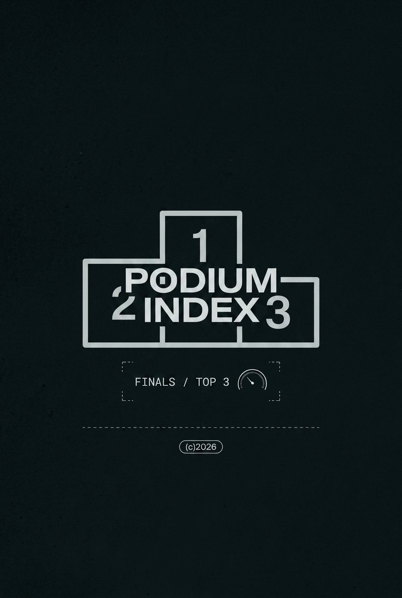 minimalist podium display