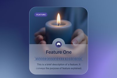 Elegant Candlelight in Female Hands with Soft Focus