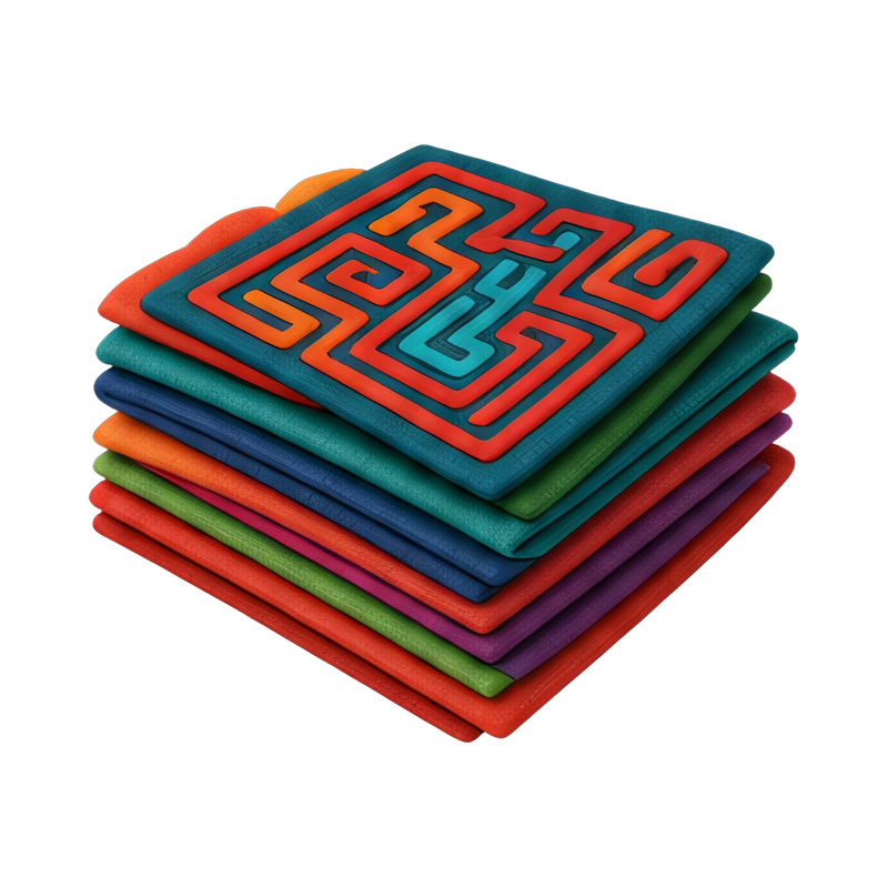 layered molas fabric design