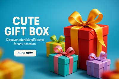 Colorful Gift Boxes for Every Occasion - Cute Gift Box