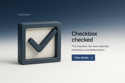 Stylish Checkbox Selection for Web Page Design