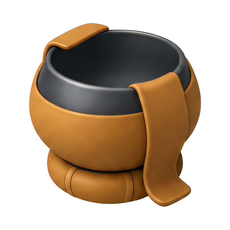 traditional monk alms bowl
