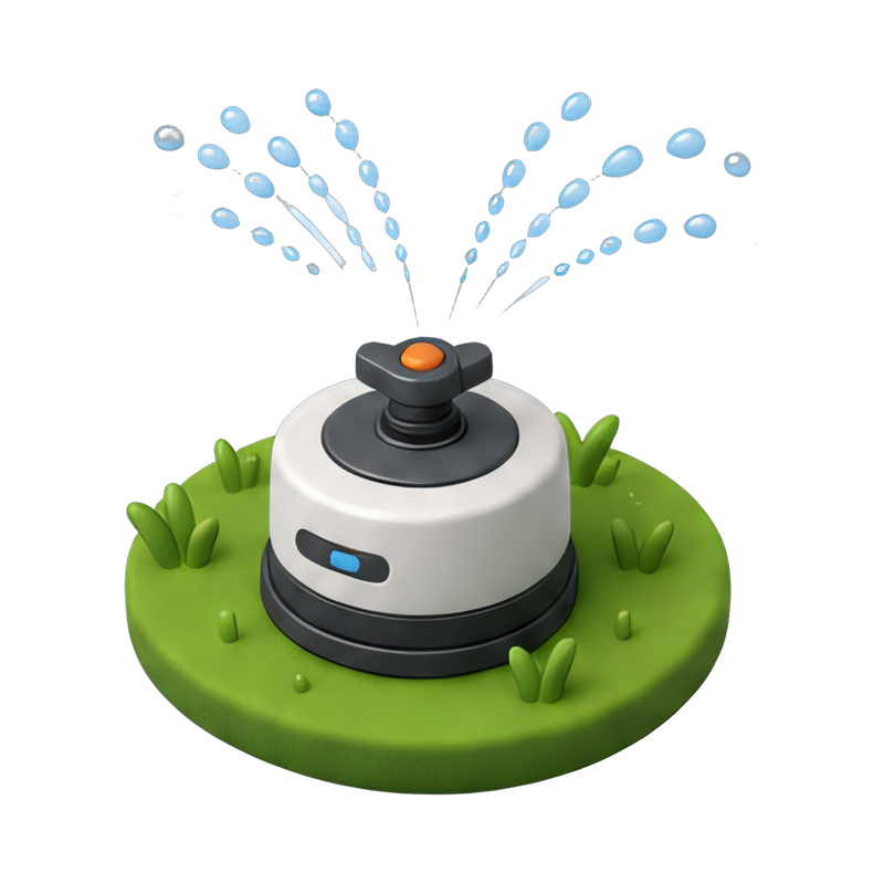 automated lawn watering system