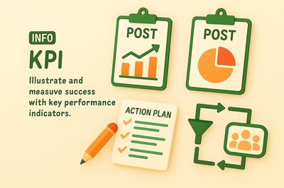 Illustrative Infographic on Key Performance Indicators (KPI)