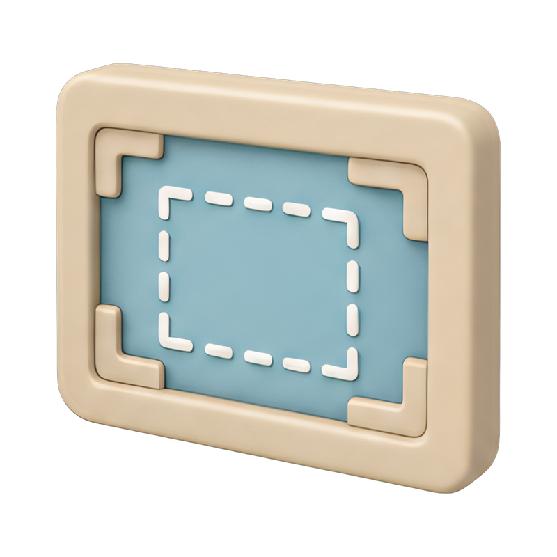 aspect ratio frame mockup