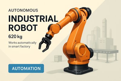 Innovative Smart Factory Automation with Industrial Robot