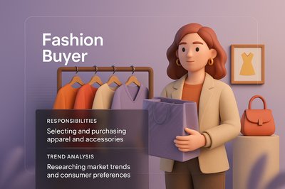 Stylish Web Page Design for Fashion Buyer Role