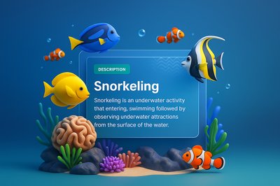 Vibrant Tropical Underwater Scene with Marine Life