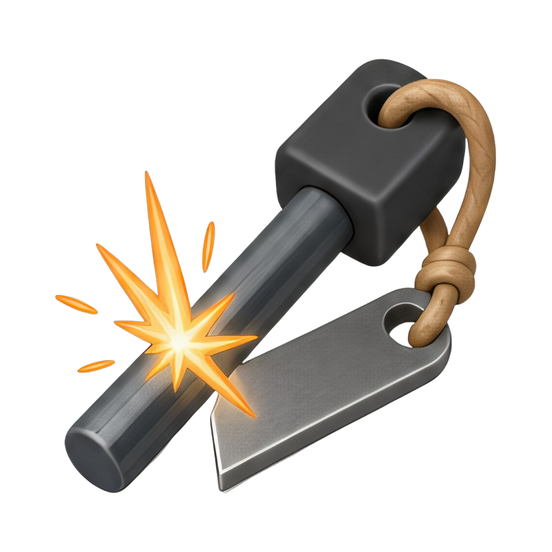 sparks flying from steel