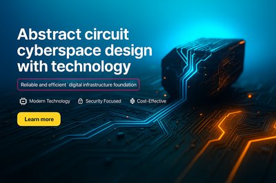 Abstract Circuit Cyberspace Design with Technology for Modern Infrastructure