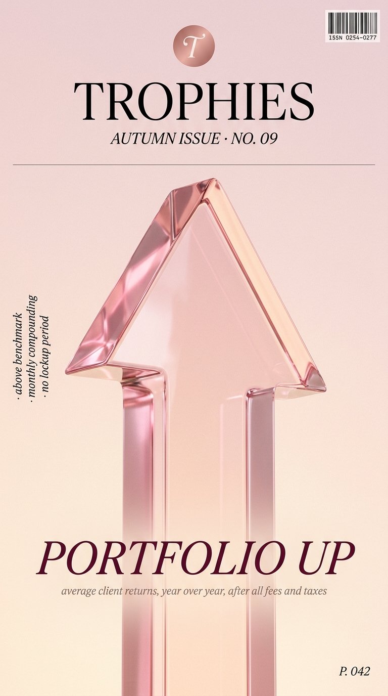 3D Arrow on Gradient Background