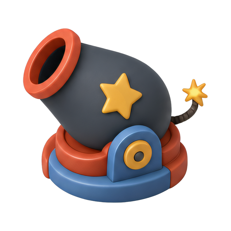 human cannonball performance
