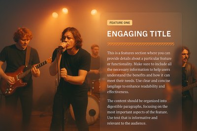 Dynamic Band Performance with Engaging Visuals