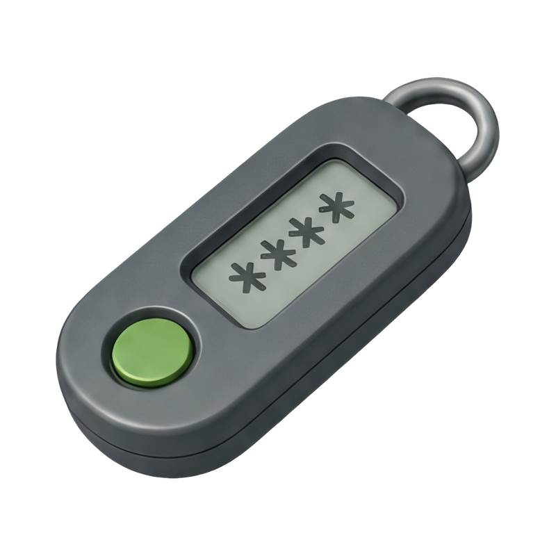 secure two-factor authentication fob
