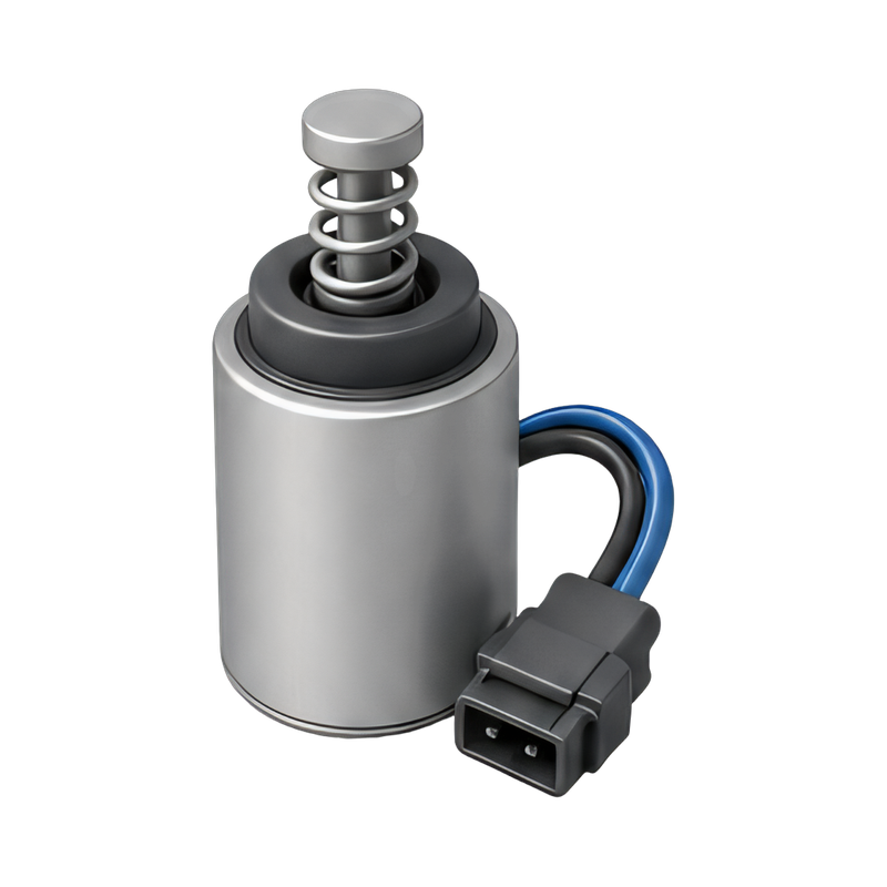 compact push solenoid design