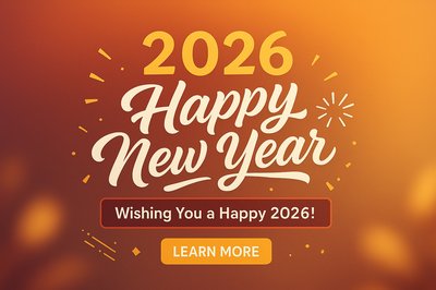 Festive New Year Greeting Card Design
