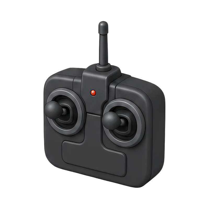 Dual stick rc transmitter
