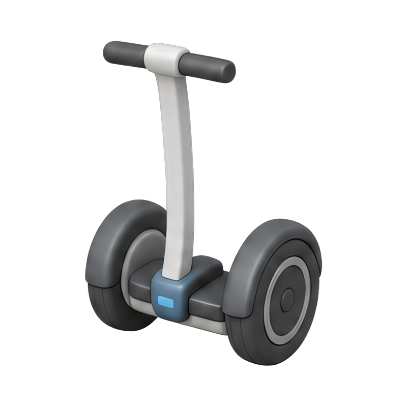 modern segway with handle