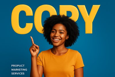 Powerful Smile of a Young Woman in Advertising Setting