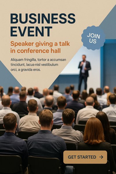Engaging Business Conference Audience with Speaker Presentation