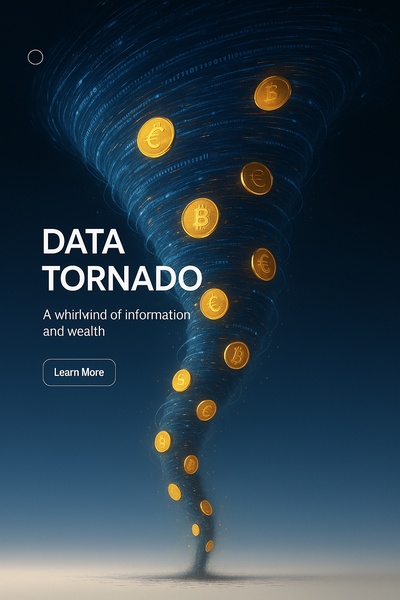 Data Tornado: A Whirlwind of Information and Wealth