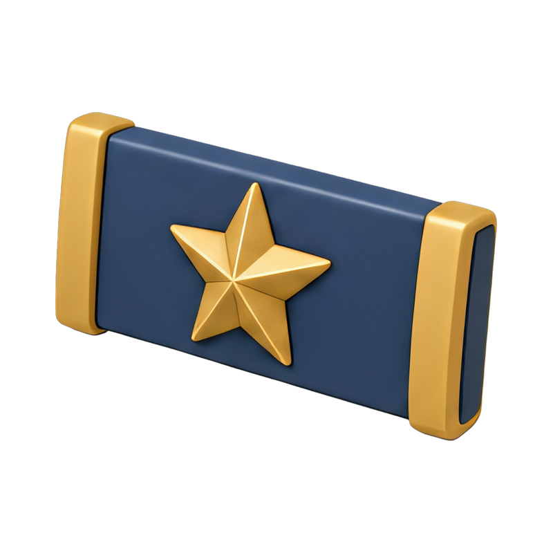 military officer star insignia