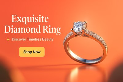Elegant Diamond Ring Promotion with Stylish Design