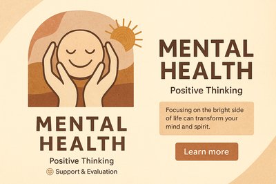 Positive Thinking and Mental Health Conceptual Design