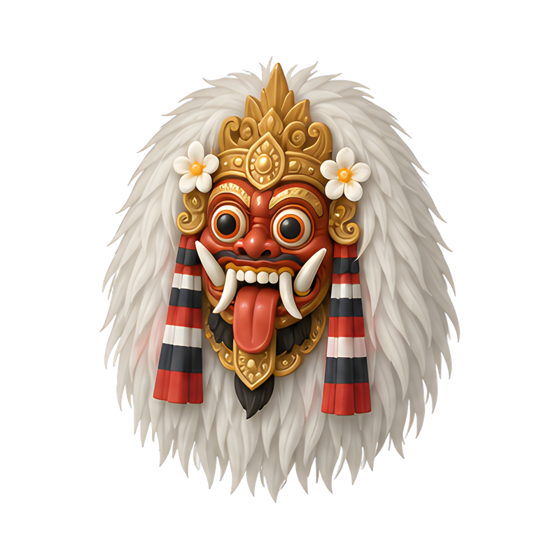 Balinese Rangda Witch Mask