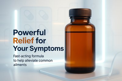 Promotional Medical Product Display with Emphasis on Relief